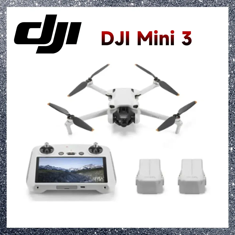 Dji Mini 3 Rc Drone Rc-N1/Combo Profissional 4k Hdr Vdeo Drone 10km Transmisso Novo Dji Original